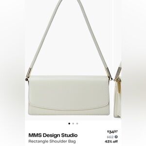 MMS New Cream Shoulder Bag